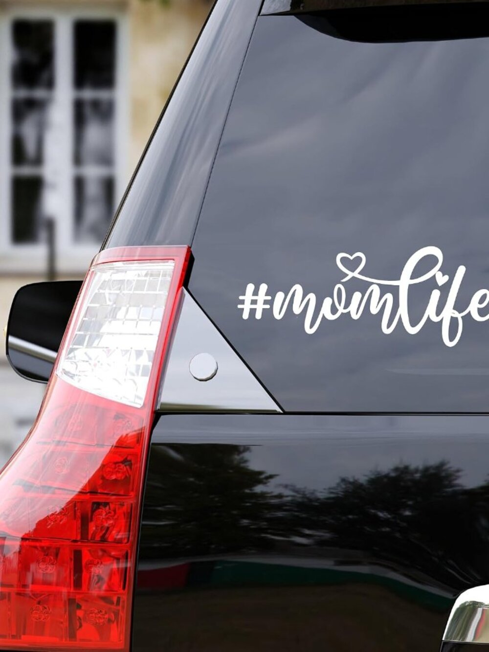 2X Mom Life Car Decal, Rearview Mirror Sticker, Car Stickers and Decals for Wome